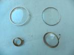 Wijzerplaten, cijferringen, glasdeksels serie 25, Antiek en Kunst, Antiek | Klokken, Ophalen of Verzenden