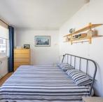 Stevig stalen bed, 160*200, Ophalen, Zwart, Tweepersoons, Zo goed als nieuw
