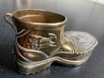 Antieke schoen asbak met lucifer houder, Antiek en Kunst, Ophalen of Verzenden