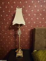 Twee Engelse lampen met kristallen ananasdecoratie, Ophalen of Verzenden