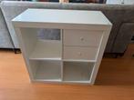 Ikea kallax 2x2 vakken incl. lade-inzet (wit), Huis en Inrichting, Kasten | Overige, Ophalen of Verzenden, Gebruikt