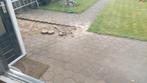Gratis af te halen - zeshoekige tegel, Tuin en Terras, Grind, Keien en Split, Ophalen, Gebruikt, Overige materialen