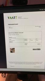 2 Tickets Spinvis & Lucas Oldeman 9.5.25 Beerse, Tickets en Kaartjes, Twee personen, Mei