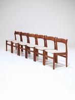 6x Eetkamerstoelen Deens teak Burchardt Nielsen, Huis en Inrichting, Ophalen, Hout, -, Zo goed als nieuw