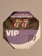 Rolling Stones Licks Tour 2003 VIP ticket kaartje paars, Ophalen of Verzenden, Gebruikt
