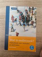 Wat is onderzoek?, Boeken, Ophalen of Verzenden, Gelezen, Overige niveaus