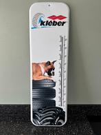 Mooie blikken KLEBER banden thermometer bord. 97 x 30 cm., Verzamelen, Merken en Reclamevoorwerpen, Ophalen of Verzenden, Gebruikt