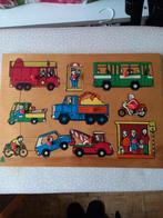 6 grote 1 kleine houten puzzels, Ophalen of Verzenden, Gebruikt