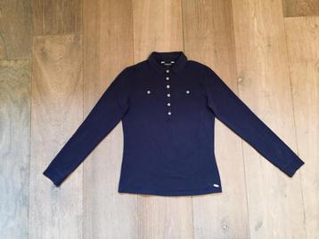 IZGS: blauwe pololongsleeve; Mc. Gregor; maat small beschikbaar voor biedingen