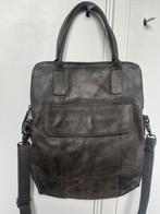 Burkely tas leer, Ophalen of Verzenden, Zo goed als nieuw, Zilver