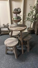 Ronde tafel driftwood, Ophalen of Verzenden