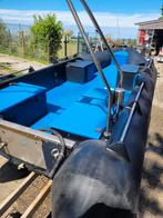Ex politie boot  met trailer 15 pk tohatsu trailer, Ophalen, Overige materialen, Gebruikt, 30 tot 50 pk