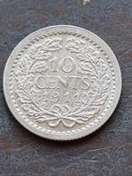 10 cent 1911 Wilhelmina, Postzegels en Munten, Munten | Nederland, Ophalen of Verzenden, Koningin Wilhelmina, 10 cent, Zilver
