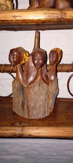 Hout sculpture  van -Jafeth Moiane-, Antiek en Kunst, Kunst | Beelden en Houtsnijwerken, Ophalen of Verzenden