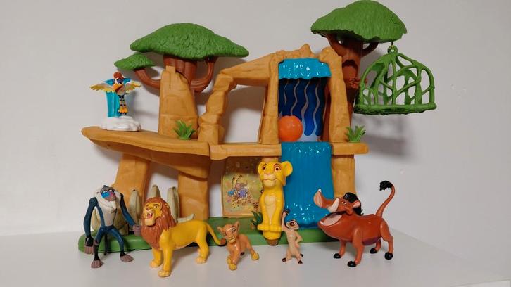 Disney speelset lion king, Verzamelen, Disney, Zo goed als nieuw, Ophalen of Verzenden