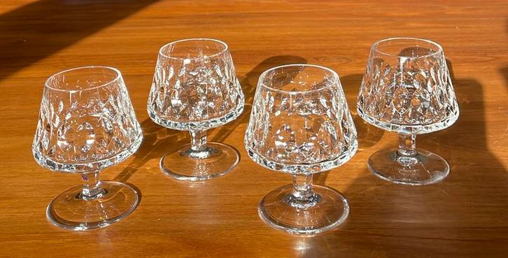 4 Peill & Putzler Granada cognacglazen, Verzamelen, Glas en Borrelglaasjes, Zo goed als nieuw, Overige typen, Ophalen of Verzenden