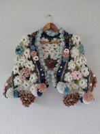 Gehaakte Poncho - Uniek Handgemaakt Item, Handgemaakt, Ophalen of Verzenden, Zo goed als nieuw, Overige kleuren