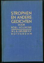 Roel Houwink STROPHEN EN ANDERE GEDICHTEN Uitgegeven, Ophalen of Verzenden, Gelezen
