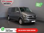 Volkswagen Transporter 2.0 TDI 150 pk DSG Aut. L2 DC Dubbel, Auto's, Bestelauto's, Stof, Gebruikt, 4 cilinders, 150 pk