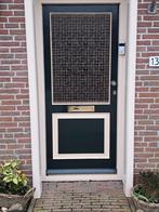 Mooie voordeur met 3 puntsluiting en nieuw veiligheidsbeslag, Nieuw, 80 tot 100 cm, Hout, Buitendeur
