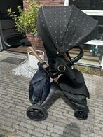 Stokke Xplory Rich Black kinderwagen incl. adapter/hoes/tas, Verstelbare duwstang, Zo goed als nieuw, Ophalen, Kinderwagen