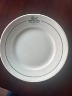 Hotel Jan Tabak Bord Bussum 5 stuks, Gebruikt, Ophalen of Verzenden, Bord(en), Overige stijlen