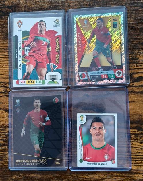 Ronaldo Portugal Panini Euro 2012 + 2024 + Worldcup Brasil, Verzamelen, Sportartikelen en Voetbal, Zo goed als nieuw, Poster, Plaatje of Sticker