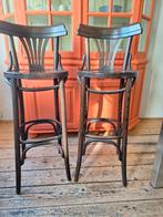 Barkruk 2stuks, Huis en Inrichting, Barkrukken, Ophalen, Gebruikt, 60 tot 90 cm, Hout