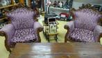2 barok fauteuils, Ophalen