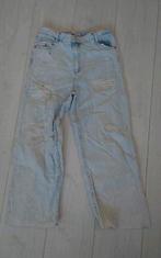 Jeans zomerbroek spijkerbroek damaged look mt 152 Zara, Meisje, Gebruikt, Ophalen of Verzenden, Broek