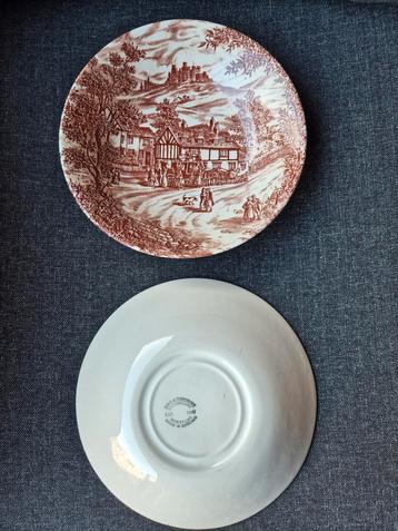 Vintage Broadhurst Staffordshire Bord 3 st.  beschikbaar voor biedingen