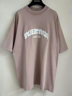 Balenciaga Back Flip T-Shirt Licht Roze Oversized Maat S & M, Maat 48/50 (M), Ophalen of Verzenden, Zo goed als nieuw, Roze
