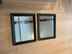 3 Ikea spiegels zwart set, Huis en Inrichting, Woonaccessoires | Spiegels, Minder dan 50 cm, Ophalen of Verzenden, Zo goed als nieuw