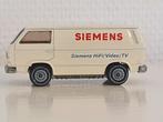 Siku 1331 VW Volkswagen Transporter T3 Siemens Wit 1:55 nm, Ophalen of Verzenden, SIKU, Zo goed als nieuw, Auto