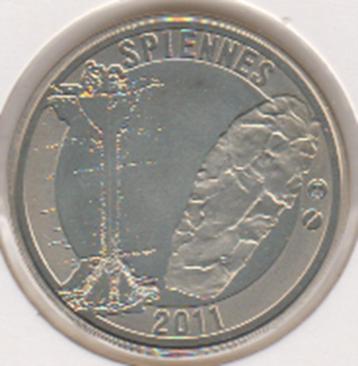 België penning De Vuursteenmijnen van Spiennes 2011   beschikbaar voor biedingen