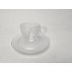 # Illy Art Collection 2003 Matteo Thun nude kop en schotels, Gebruikt, Ophalen of Verzenden, Glas, Wedgwood