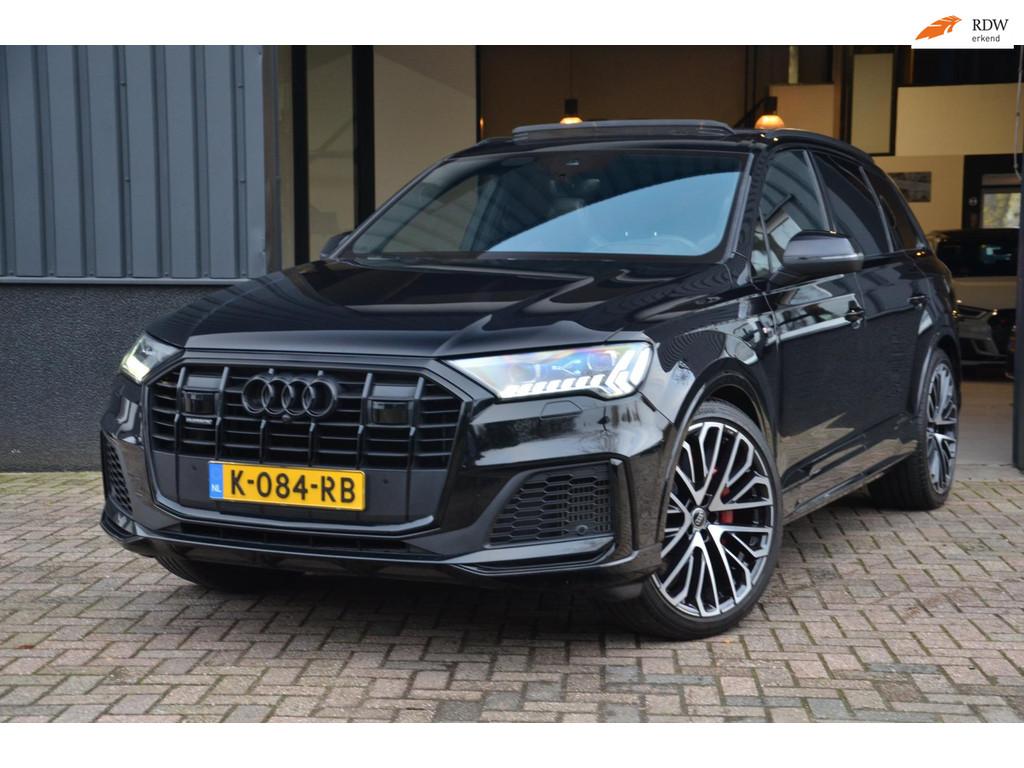 Audi Q7 60 TFSI e Quattro Comp. S-Line|Pano|Matrix|HUD|REVIS, Auto's, Audi, Automaat, Gebruikt, 2995 cc, Bedrijf