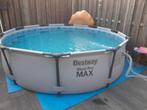 Bestway steel pro 305cm, Ophalen, Minder dan 80 cm, Rond, Zo goed als nieuw