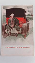 Ik rijd veel in auto van mijn vriend.H.S.SPEELMAN, Den Haag, Verzamelen, Ansichtkaarten | Themakaarten, Ophalen of Verzenden, Ongelopen