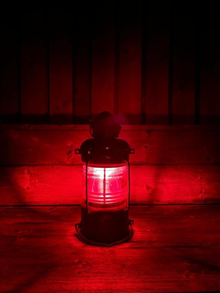 Oude zinken scheepslamp, Antiek en Kunst, Antiek | Lampen, Ophalen