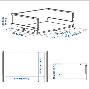 IKEA Maximera lade 80x60 - Nieuw in doos! - afbeelding 4
