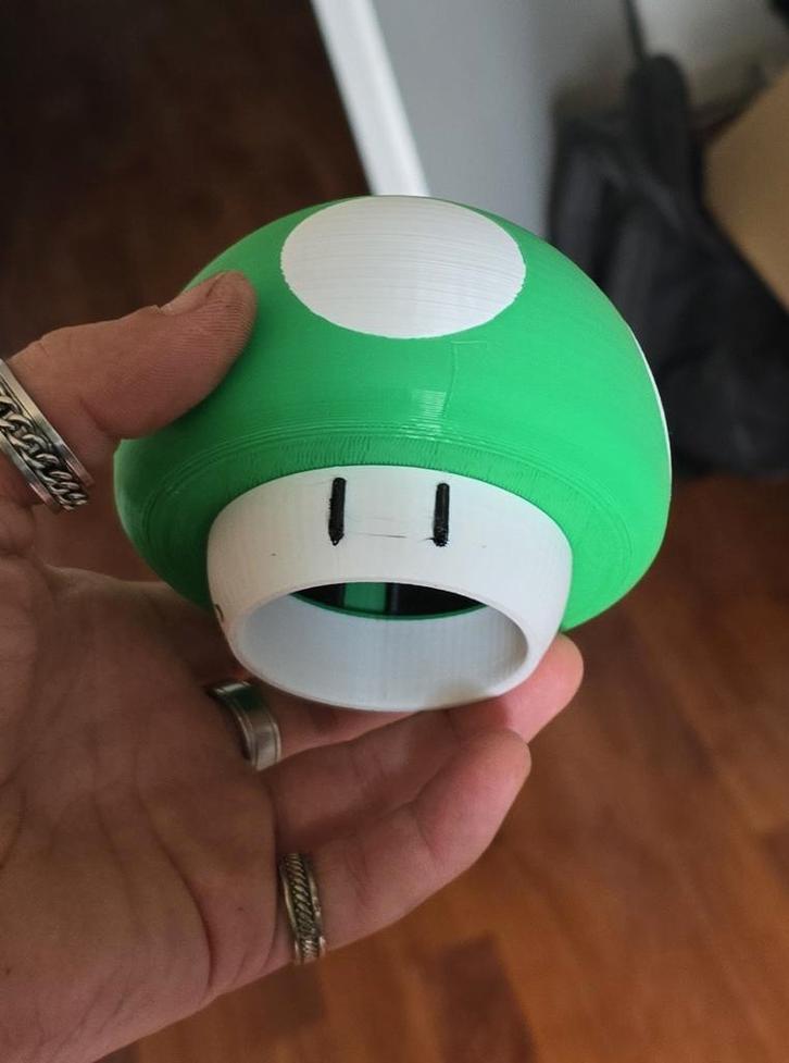 Mario Trekhaakdop - Super Mario Paddenstoel, Auto diversen, Auto-accessoires, Nieuw, Ophalen of Verzenden
