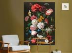 Muurmeesters Stilleven in een vaas, Huis en Inrichting, Woonaccessoires | Schilderijen, Tekeningen en Foto's, Ophalen of Verzenden