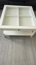 Salontafel IKEA met glas, Ophalen, 100 tot 150 cm, 50 tot 100 cm, Minder dan 50 cm