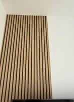 Behang houtlook / 3D lamellen look, Ophalen of Verzenden, Minder dan 10 m²
