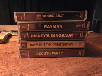 Gebruikte Playstation 1 games. Bevatten allemaal krassen beschikbaar voor biedingen