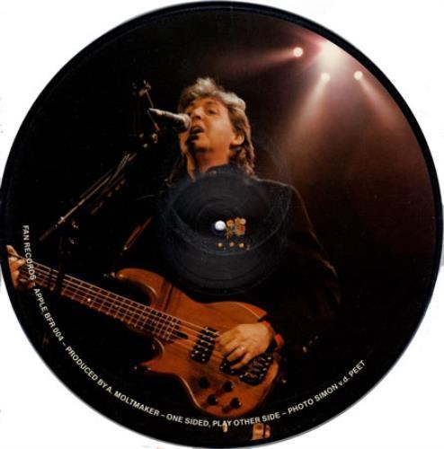 MINT PICTURE DISC PAUL MCCARTNEY ZELDZAAM the beatles, Cd's en Dvd's, Vinyl | Pop, Verzenden, 1960 tot 1980, Nieuw in verpakking