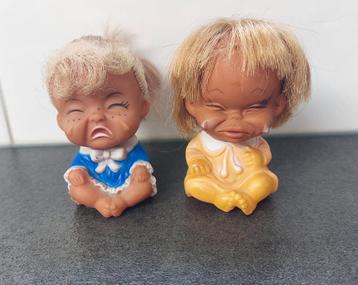 2 Iwai emotie poppetjes (1971) beschikbaar voor biedingen