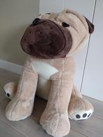 Grote Bulldog Knuffel Hond van circa 90cm, Ophalen, Zo goed als nieuw, Hond
