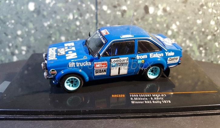 Ford Escort MK II RS #1 1:43 Ixo V534, Hobby en Vrije tijd, Modelauto's | 1:43, Nieuw, Auto, Overige merken, Verzenden